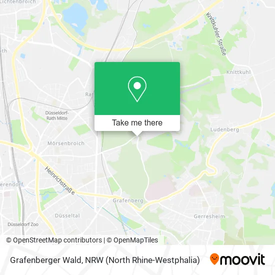 Карта Grafenberger Wald