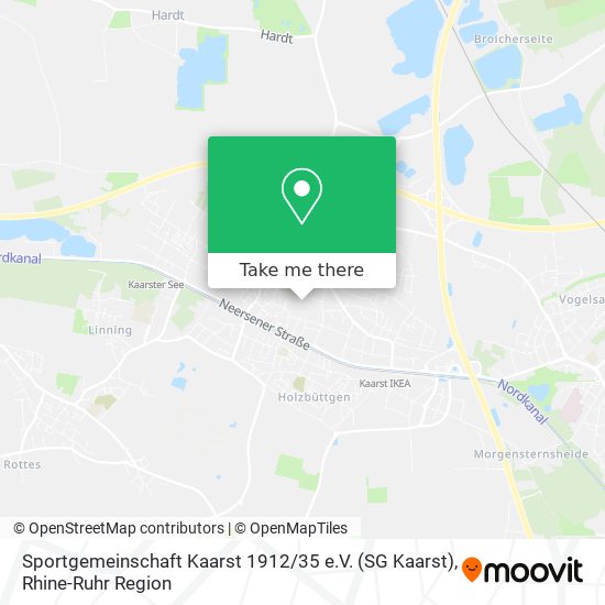 Sportgemeinschaft Kaarst 1912 / 35 e.V. (SG Kaarst) map