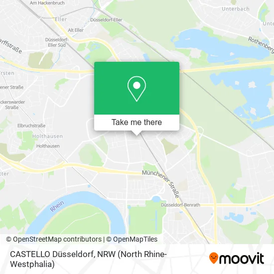 Карта CASTELLO Düsseldorf