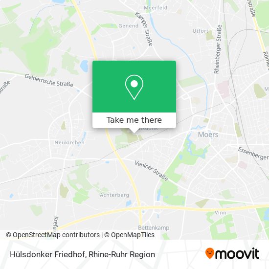 Hülsdonker Friedhof map