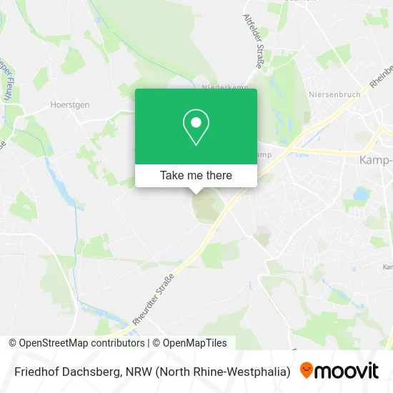 Карта Friedhof Dachsberg