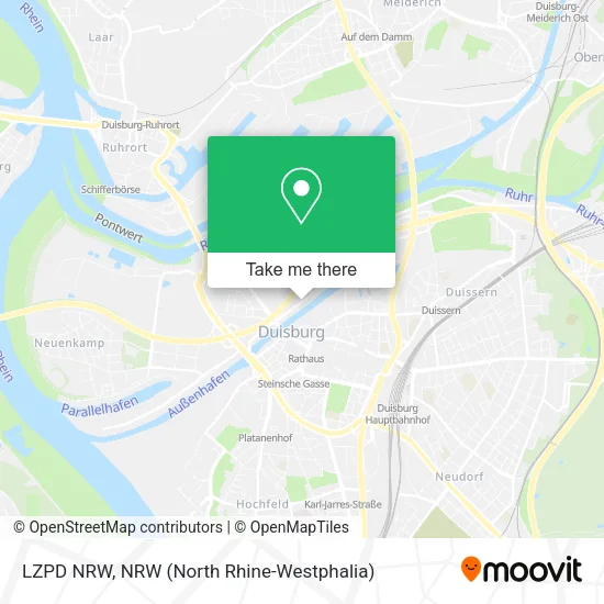 Карта LZPD NRW
