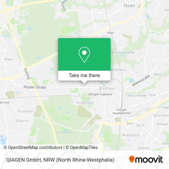 QIAGEN GmbH map
