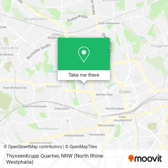 ThyssenKrupp Quartier map