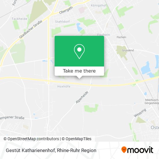 Gestüt Katharienenhof map