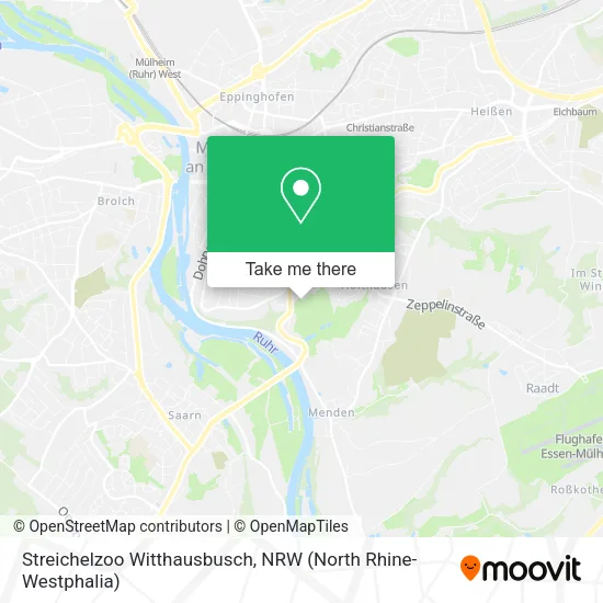 Карта Streichelzoo Witthausbusch
