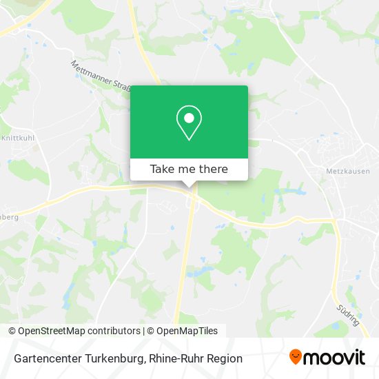 Gartencenter Turkenburg map
