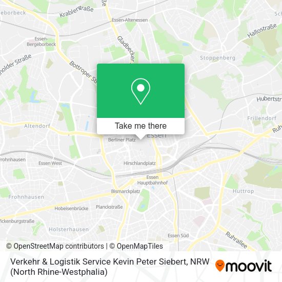 Карта Verkehr & Logistik Service Kevin Peter Siebert