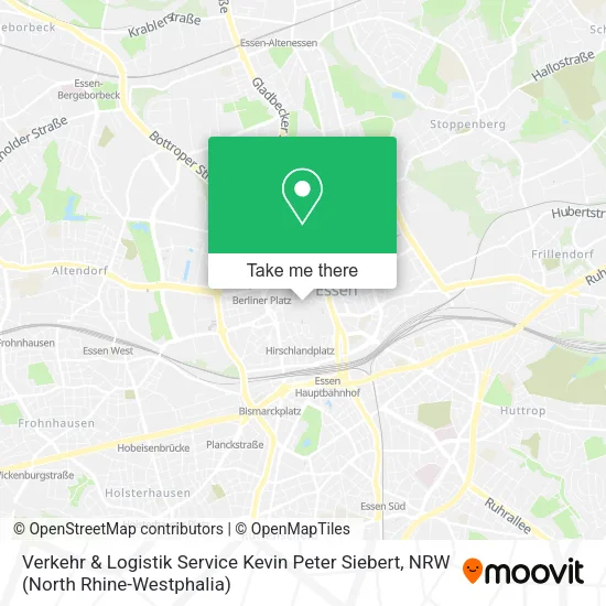 Verkehr & Logistik Service Kevin Peter Siebert map