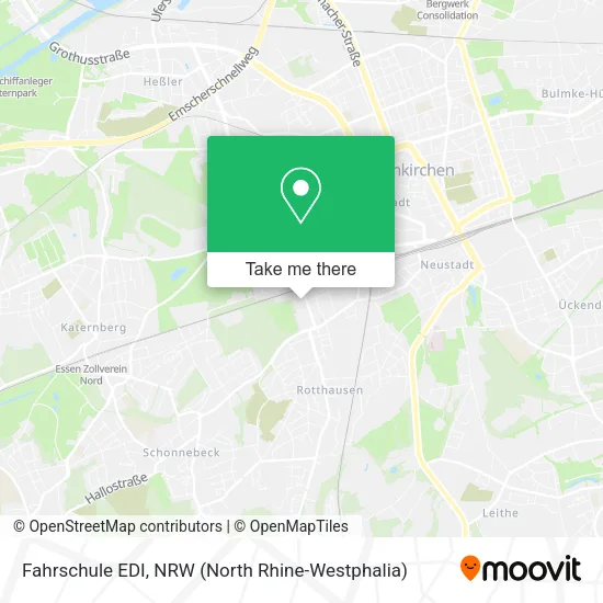 Карта Fahrschule EDI
