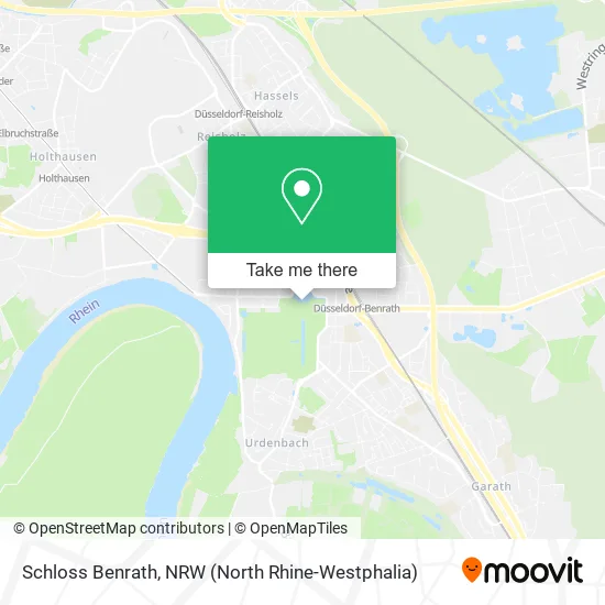 Карта Schloss Benrath