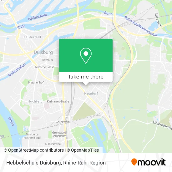 Карта Hebbelschule Duisburg