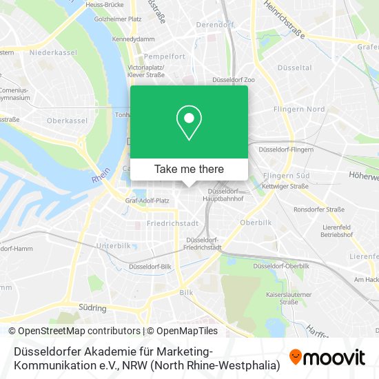 Düsseldorfer Akademie für Marketing-Kommunikation e.V. map