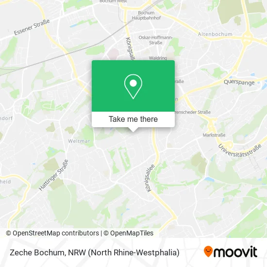 Карта Zeche Bochum