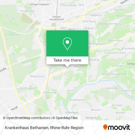Krankenhaus Bethanien map