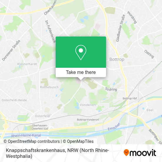 Knappschaftskrankenhaus map