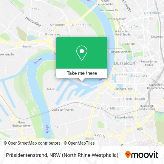 Карта Präsidentenstrand