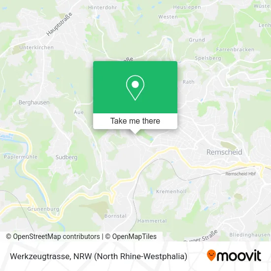 Карта Werkzeugtrasse