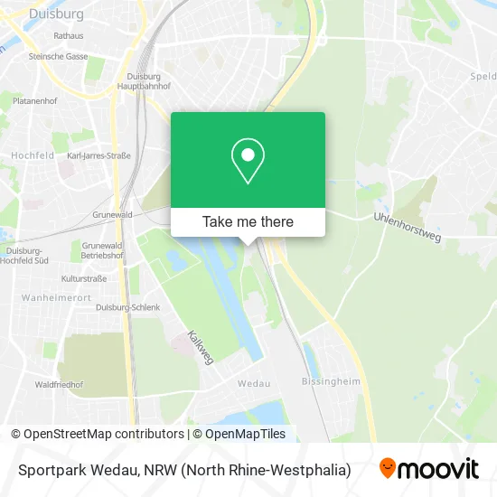 Карта Sportpark Wedau
