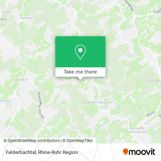 Карта Felderbachtal
