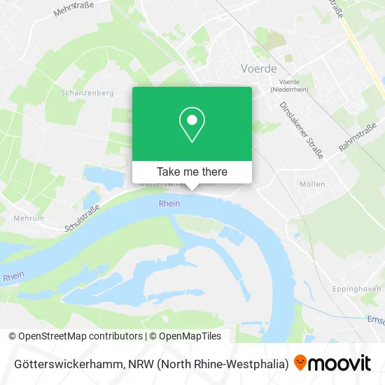 Карта Götterswickerhamm