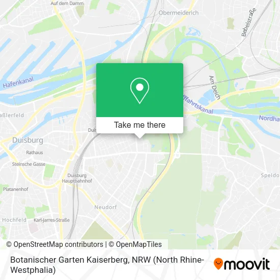 Карта Botanischer Garten Kaiserberg