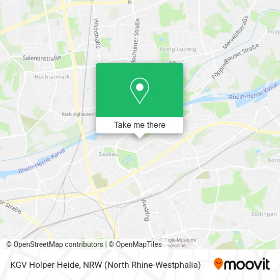 Карта KGV Holper Heide