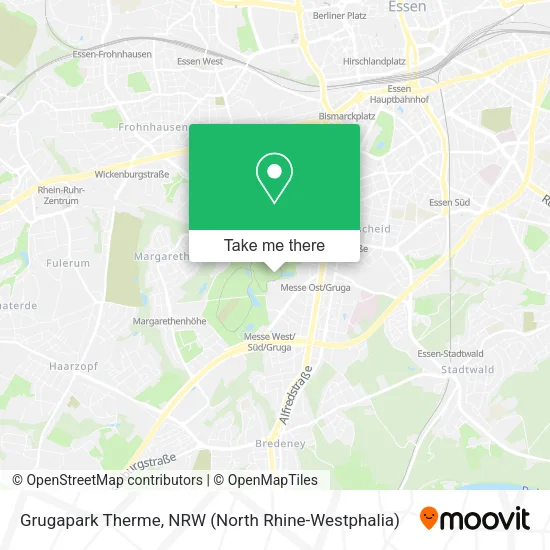 Карта Grugapark Therme