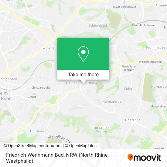 Карта Friedrich-Wennmann Bad