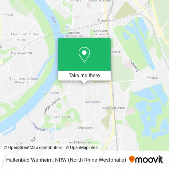 Карта Hallenbad Wanheim