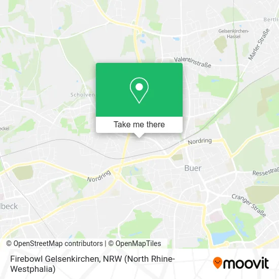 Карта Firebowl Gelsenkirchen