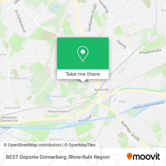 BEST Deponie Donnerberg map