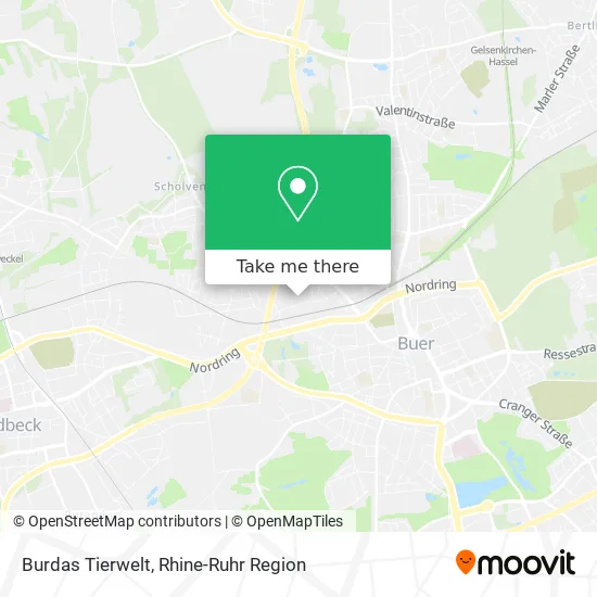 Карта Burdas Tierwelt