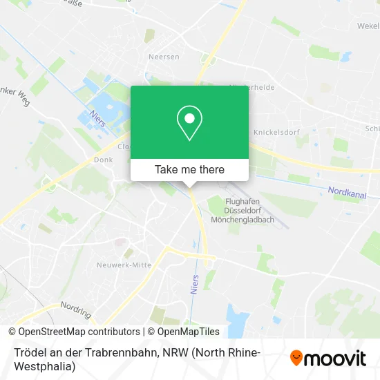 Карта Trödel an der Trabrennbahn