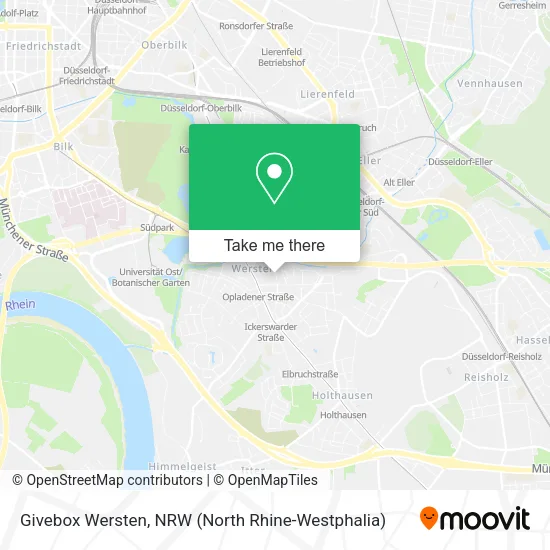 Карта Givebox Wersten