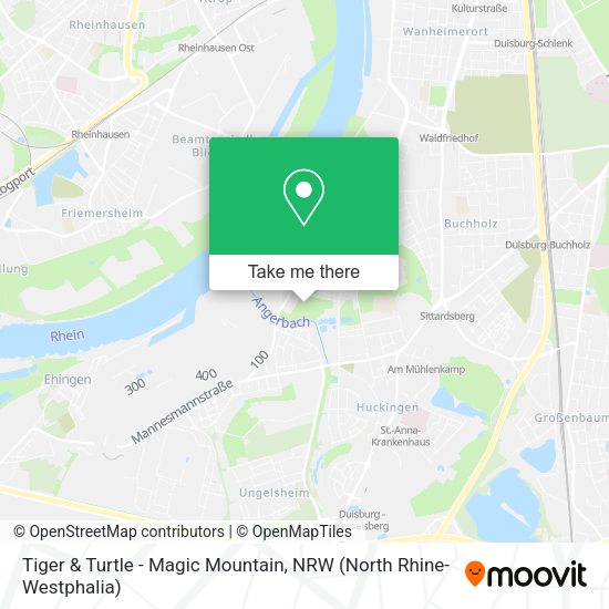 Карта Tiger & Turtle - Magic Mountain