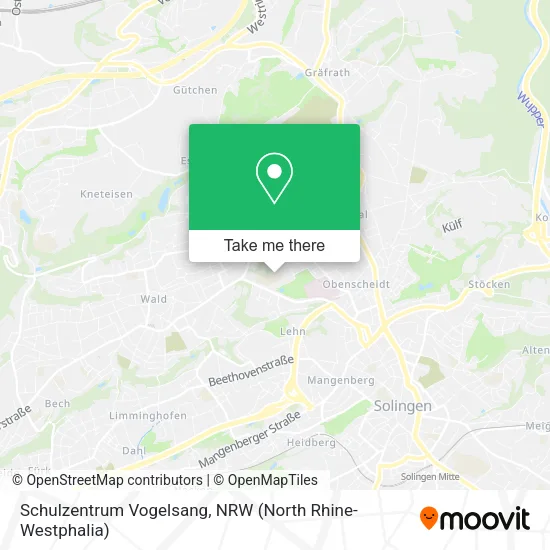 Карта Schulzentrum Vogelsang