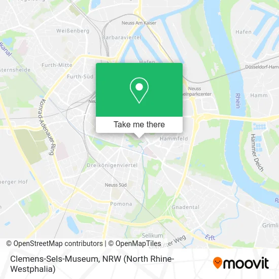 Clemens-Sels-Museum map