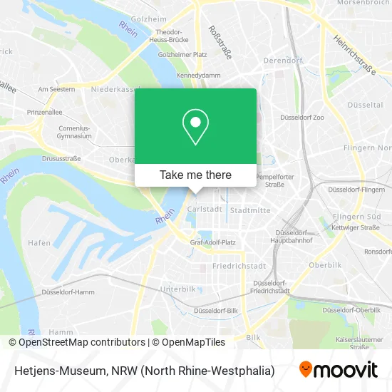 Hetjens-Museum map