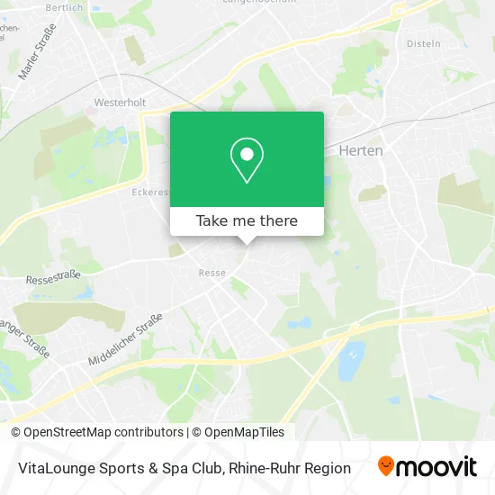 Карта VitaLounge Sports & Spa Club