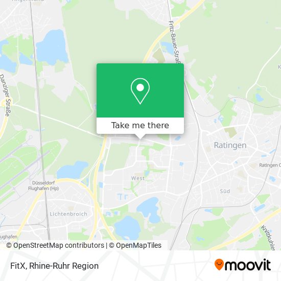 FitX map