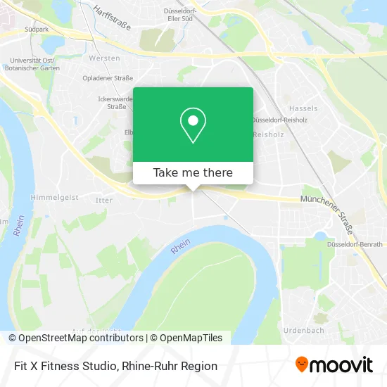 Карта Fit X Fitness Studio