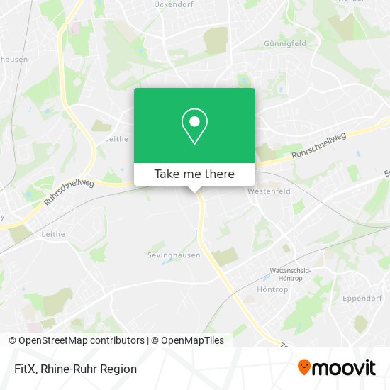 FitX map