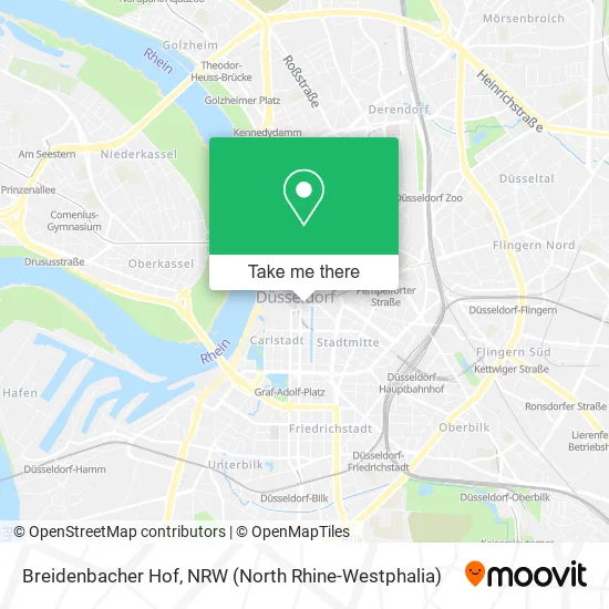 Карта Breidenbacher Hof