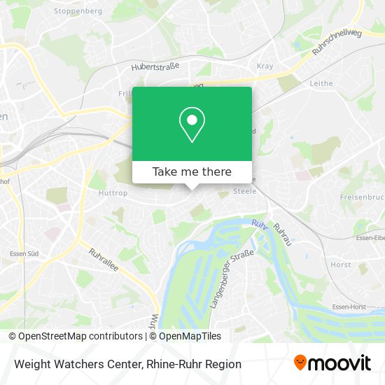Weight Watchers Center map