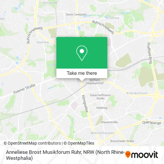 Anneliese Brost Musikforum Ruhr map
