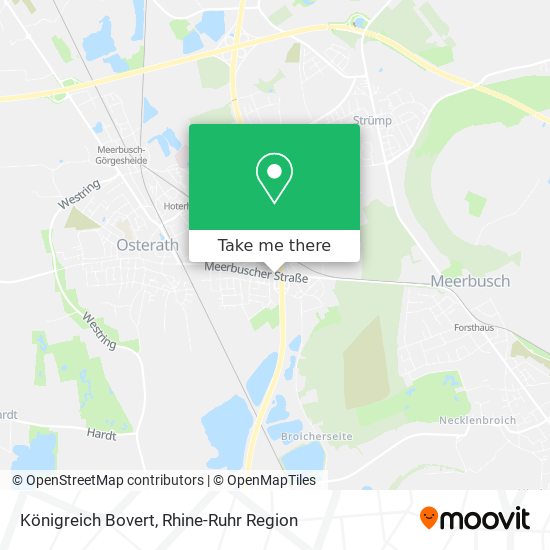 Königreich Bovert map