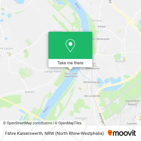 Карта Fähre Kaiserswerth