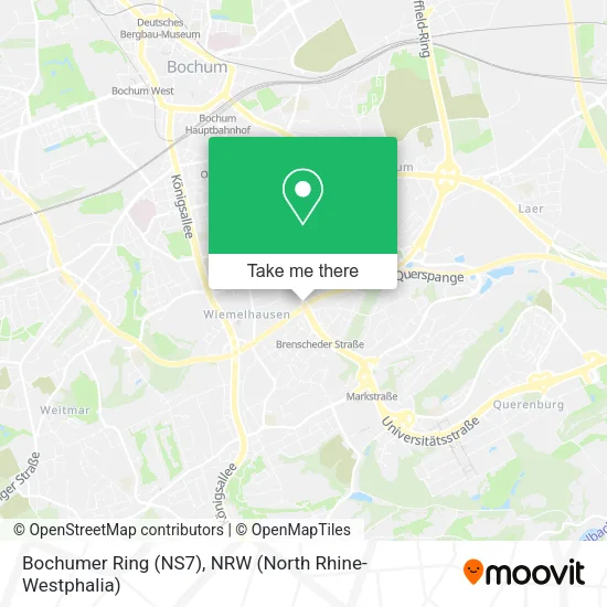 Карта Bochumer Ring (NS7)