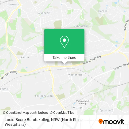 Карта Louis-Baare Berufskolleg